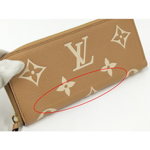 Louis Vuitton Monogram Implant Arizona Round Zipper Long Wallet - Picture 7 of 9